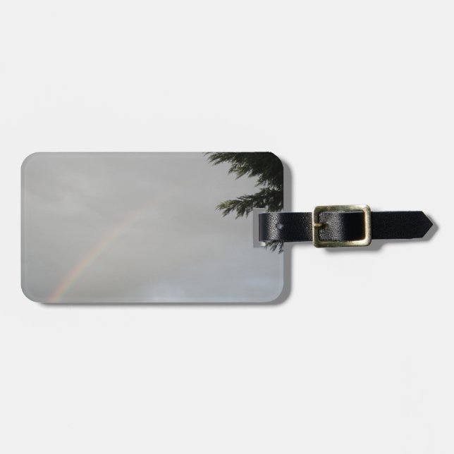 Rainbow Custom Luggage Tag Gepäckanhänger (Vorderseite horizontal)