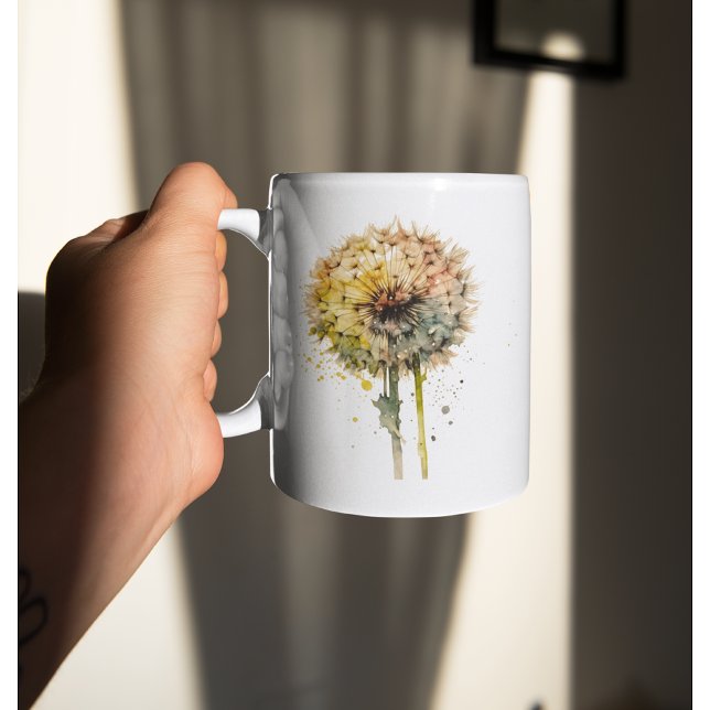 Rainbow Dandelion Kaffeetasse (Von Creator hochgeladen)