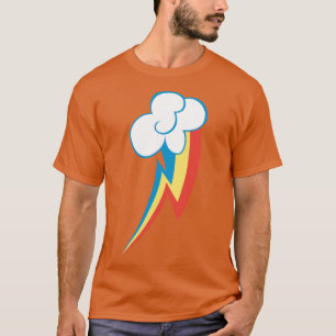 Rainbow Dash Abzeichen vintage T-Shirt