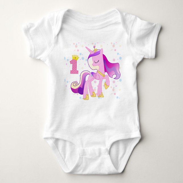 RAINBOW DASH BABY STRAMPLER (Vorderseite)
