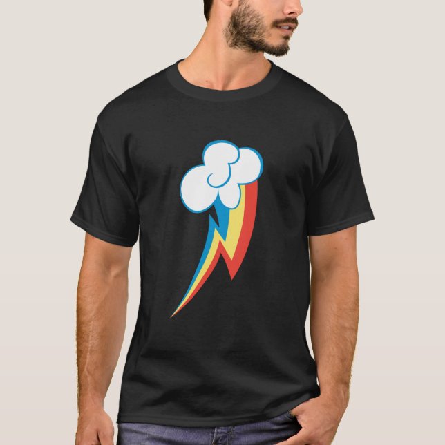 Rainbow Dash Süsse Mark T-Shirt (Vorderseite)