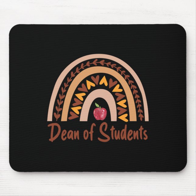 Rainbow Dean der Schüler zurück zum Schulbesuch Mousepad (Vorne)