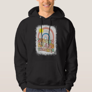 Rainbow der zweiten Klasse brach Retro zurück in d Hoodie