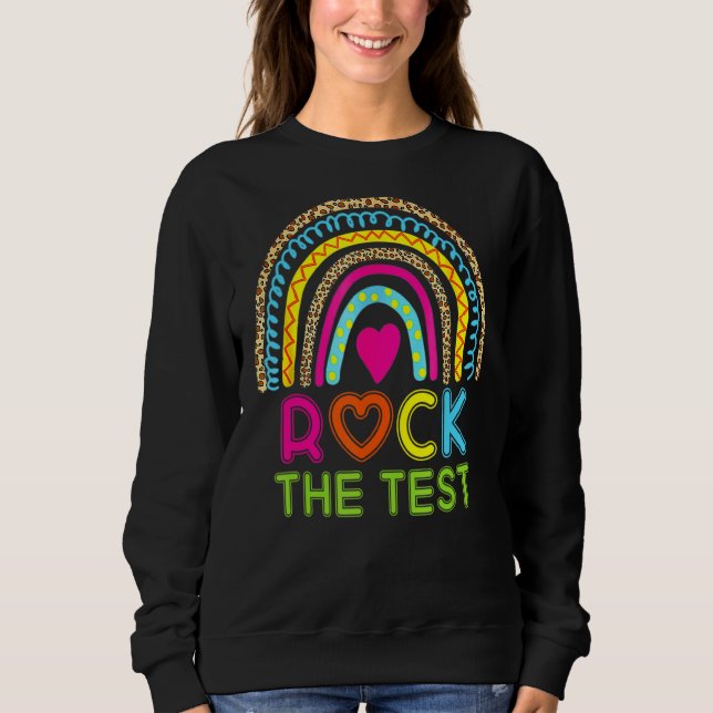 Rainbow des Testlehrers Sweatshirt (Vorderseite)