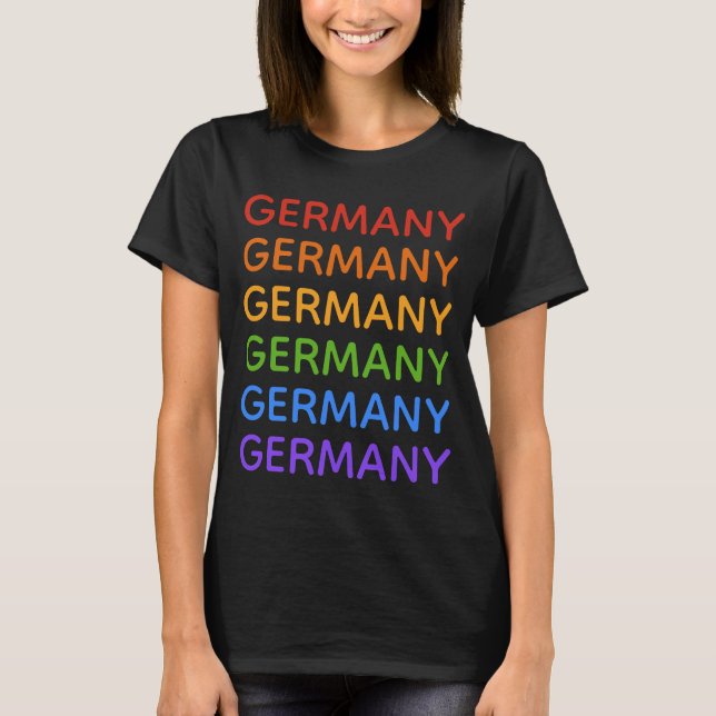 Rainbow Deutschland Shirts & Jacken (Vorderseite)