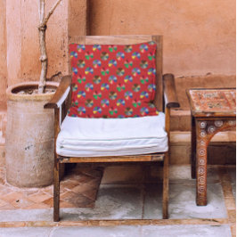 Rainbow-Diamanten-Polka-Punkte - optische Täuschun Kissen