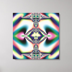 Rainbow Diamond Leinwanddruck