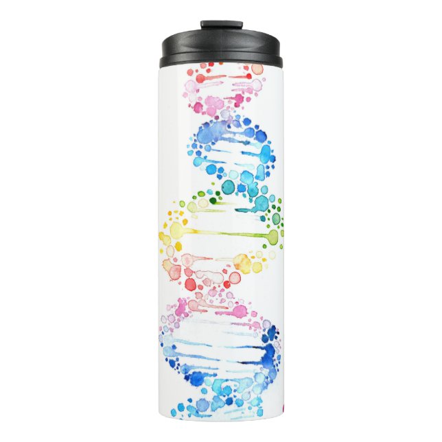 Rainbow DNA Thermosbecher (Vorderseite)
