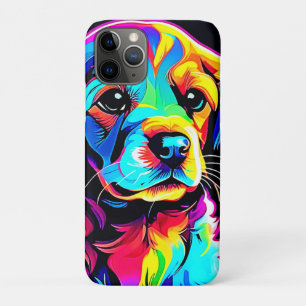 Rainbow Dog Portrait Art Case-Mate iPhone Hülle