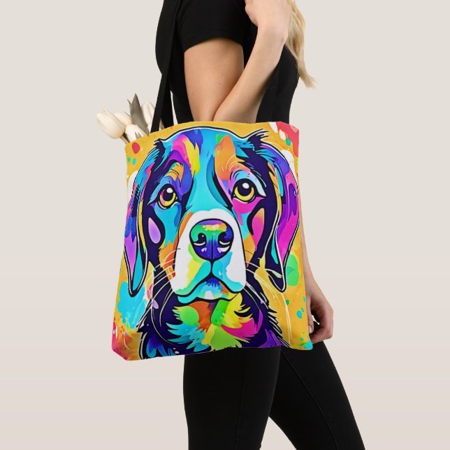 Rainbow Dog Portrait Design (Von Nahem)