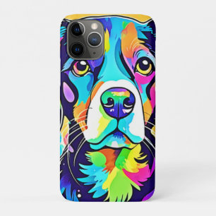 Rainbow Dog Portrait Design Case-Mate iPhone Hülle