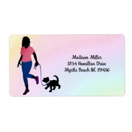 Rainbow Dog Walker/ Pet Sitter Shipping