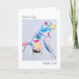 Rainbow Dog's Birthday Card Karte