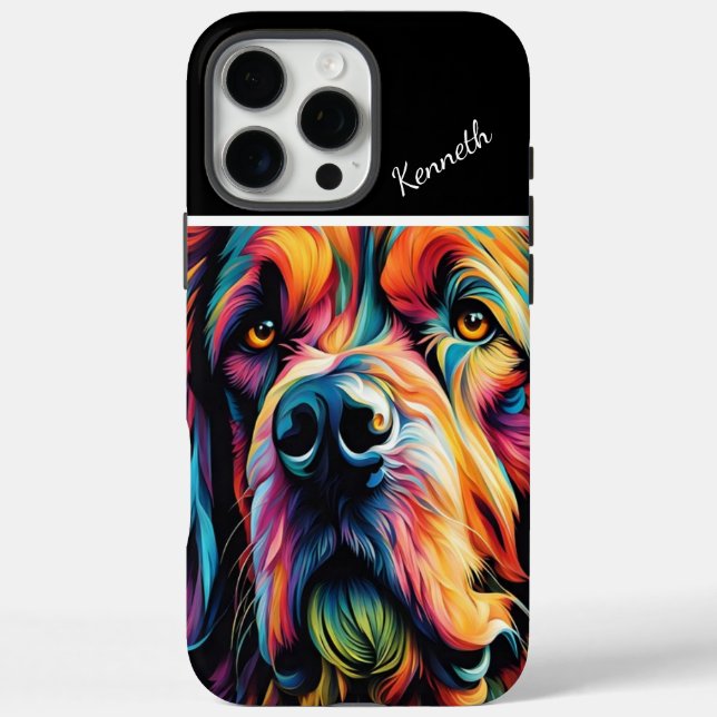 Rainbow Dog's Gaze Case-Mate iPhone Hülle (Rückseite)