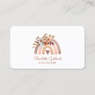 Rainbow Doula Business Card Visitenkarte