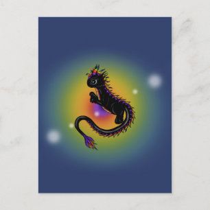 Rainbow Dragon Postkarte