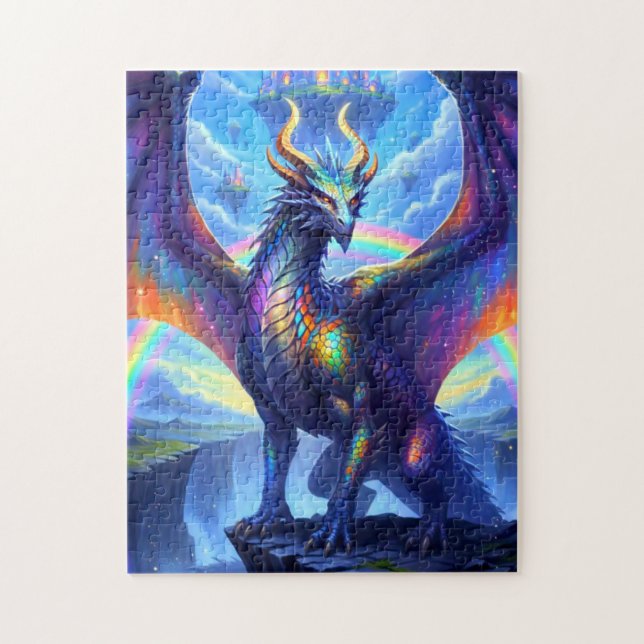 Rainbow Dragon Puzzle (Vertikal)