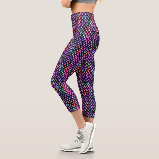 Rainbow Dragon Scales Leggings #2 (Links)