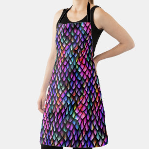 Rainbow Dragon Scales Schürze