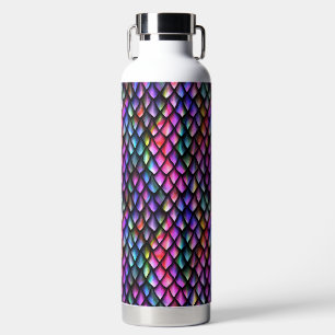 Rainbow Dragon Scales Water Bottle Trinkflasche
