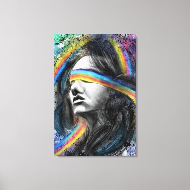 Rainbow Dream Canvas Print - Malerei Leinwanddruck (Vorderseite)