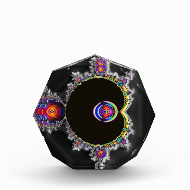 Rainbow Dream. Das berühmte Full Mandelbrot Set Fotoblock (Vorderseite)