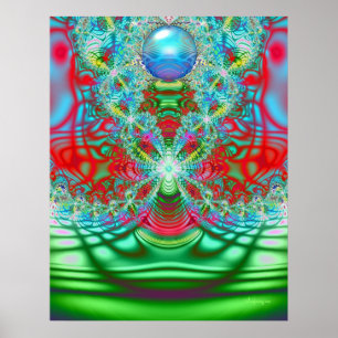 Rainbow Dream Poster der 60er