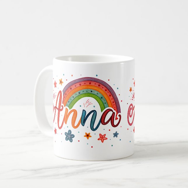 Rainbow Dreams Anna 1 Kaffeetasse (Vorderseite Links)