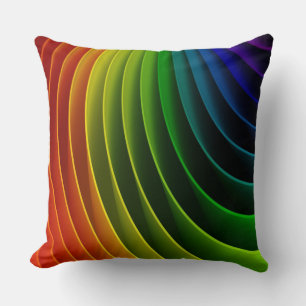 Rainbow Drehung Throw Kissen