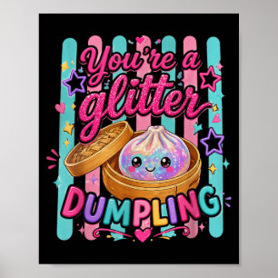 Rainbow Ed Lustig Du bist ein Klößchen Niedliche K Poster