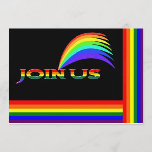 Rainbow Einladung
