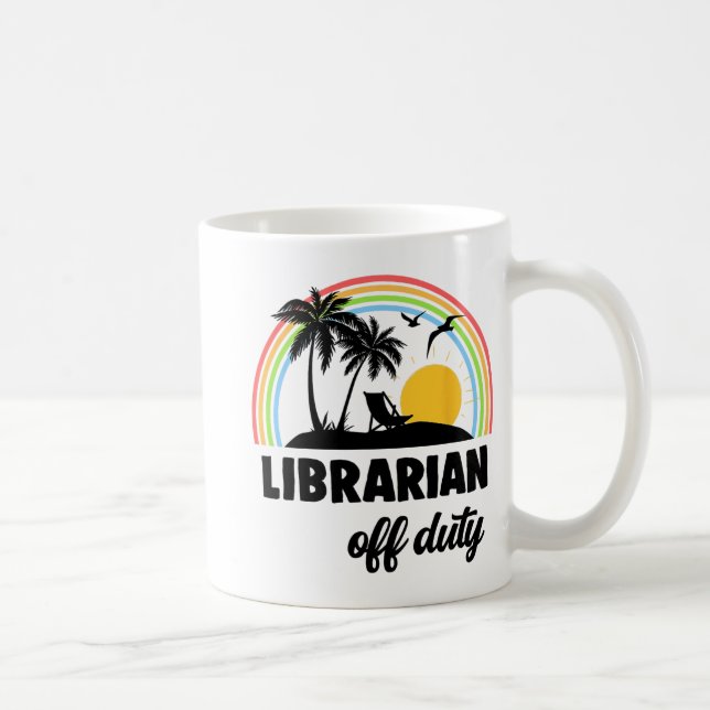 Rainbow End of School Year Kaffeetasse (Rechts)