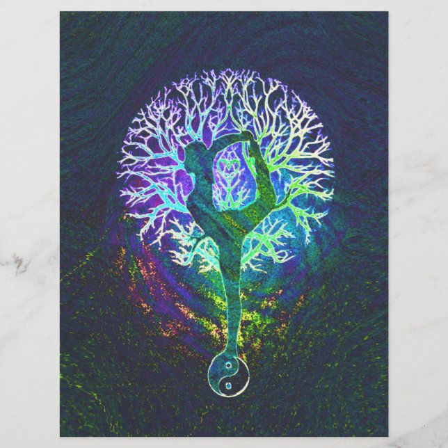 Rainbow Energy Yin Yang Yoga Flyer (Vorne)