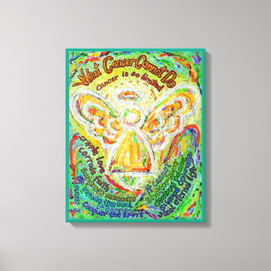 Rainbow-Engel-Krebs kann Leinwand nicht darstellen