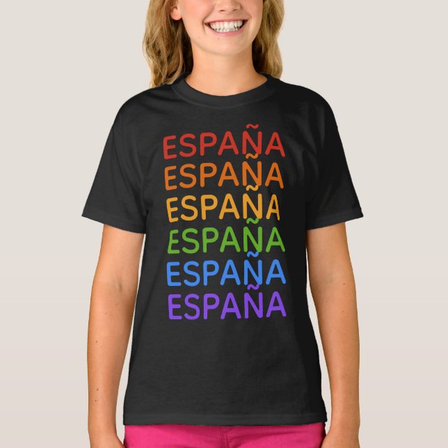 Rainbow España Spanien Shirts & Jacken (Vorderseite)