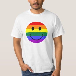Rainbow Face T-Shirt