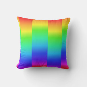 Rainbow-Farbe fluoreszierendes modernes Kissen