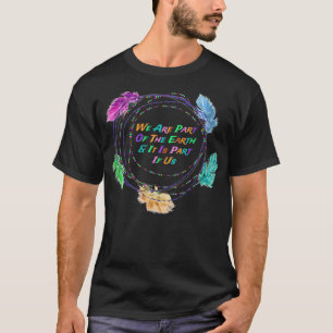 Rainbow Feathers Indianerperlen Wir sind ein Pa T-Shirt