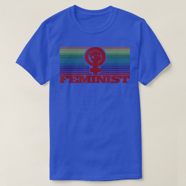 Rainbow Feminismus Pride Intersection Feminist 511 T-Shirt (Design vorne)