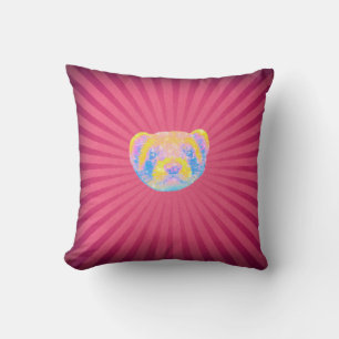 Rainbow Ferret Kissen