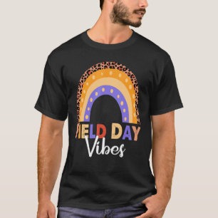 Rainbow Field Day Vibes Gefärbte Krawatte Kids Boy T-Shirt