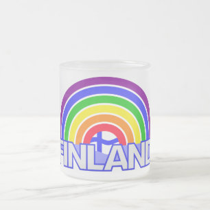 Rainbow Finnland Tasse