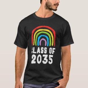 Rainbow First Last Day Abschluss Gr T-Shirt