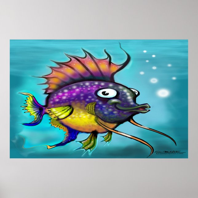 Rainbow Fish Poster (Vorne)