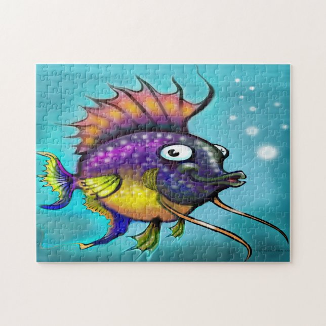 Rainbow Fish Puzzle (Horizontal)