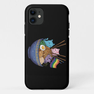 Rainbow Flag Cats Ramen Anime Gay Pride Monat LGBT Case-Mate iPhone Hülle