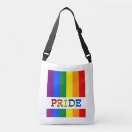 Rainbow Flag Crossbody Bag & LGBT, Stolz Tragetaschen Mit Langen Trägern