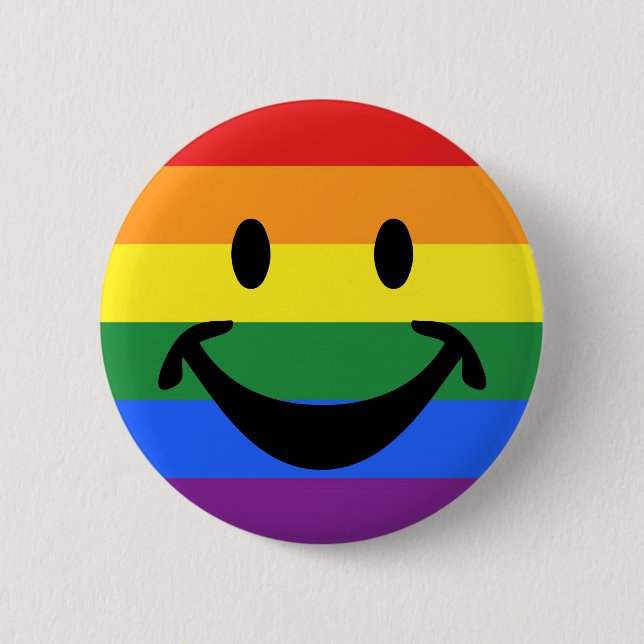 RAINBOW FLAG FARBEN Ihre Ideen Button (Vorderseite)
