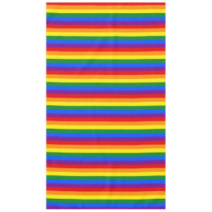 RAINBOW FLAG FLAG FARBEN + Ihre Ideen Tischdecke
