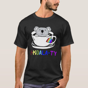 Rainbow Flag Gay Pride Koala Design Idee Lgbt T-Shirt
